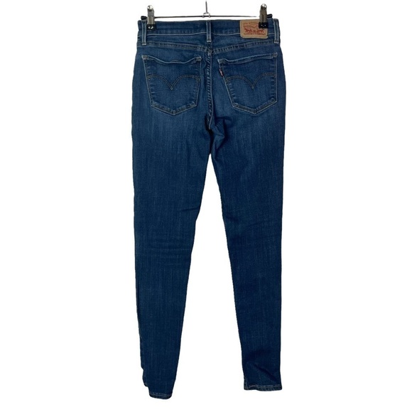 Levi's Dark Wash 710 Super Skinny Skinny Jeans 26 - Picture 4 of 8